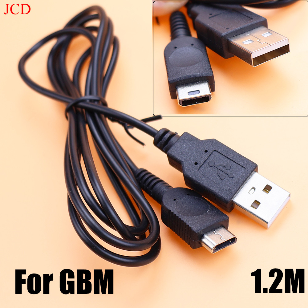 1 piece For Game boy GBM USB 1.2M Power Supply  arging  arger Cable For GameBoy Micro Game Console