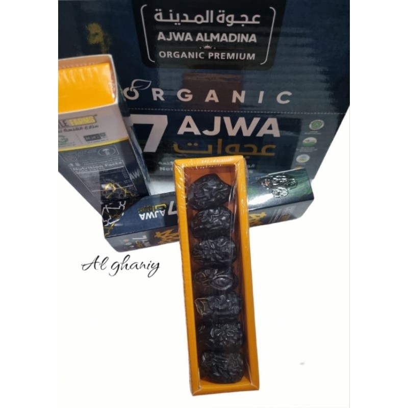 

Kurma Ajwa 7 Butir Organik Premium | Castle Farm Kurma Ajwa Organik|Kurma Ajwa kurma nabi