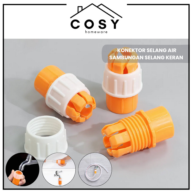 Konektor Selang Air Sambungan Selang Keran Air Fleksibel Anti Panas