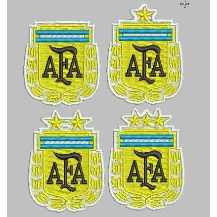 INOVASI-388 PATCH BORDIR AFA ARGENTINA NATIONAL FOOTBALL BINTANG 2 LOGO/AKSESORIS