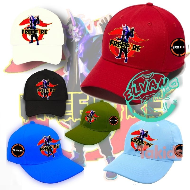 TOPI ANAK FF FREEFIRE/TOPI ANAK