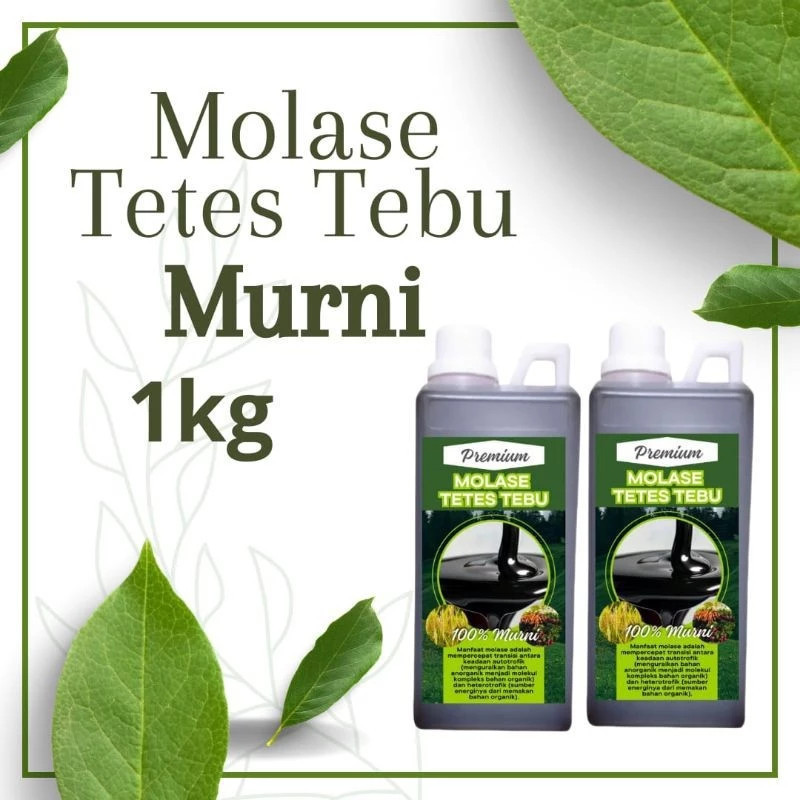 

molase tetes tebu 1kg 1 botol aqua MEDIAPACK