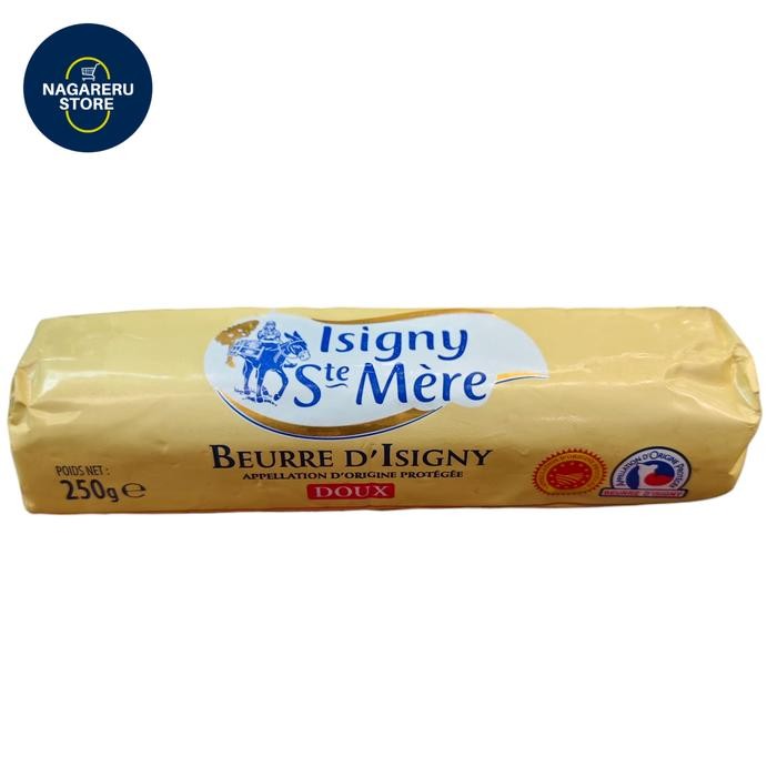 

Isigny ste mere mentega tawar (unsalted butter roll) 250gr