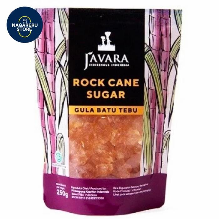 

Javara rock cane sugar (gula batu tebu) 250 gr