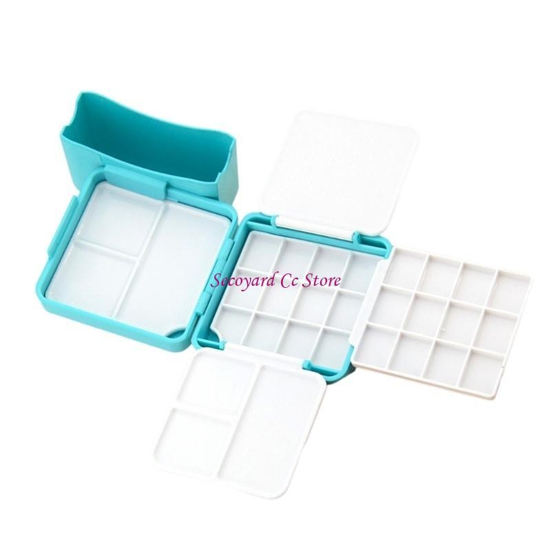 

N3UC Watercolour Empty Box Empty Watercolor Tins with Palette Drawing Accessories