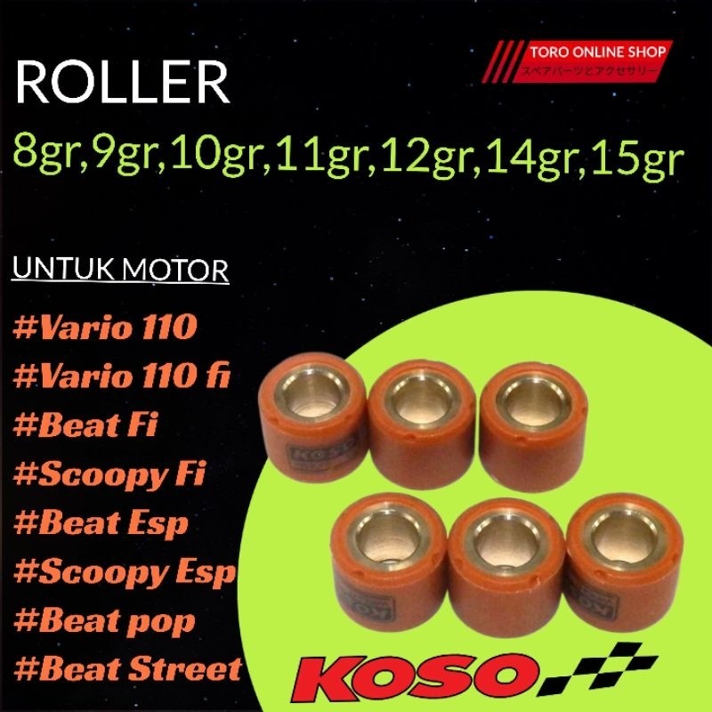roller beat fi scoopy fi vario 110 fi karbu roller racing koso vario tecno 110 vario fi led beat esp
