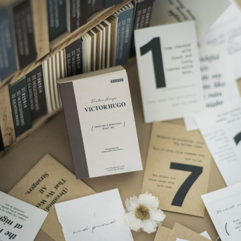 

100 pcs Mini Famous English phrases Material book DIY Scrapbooking handmade Decorative Hand Account Diary Album Background paper