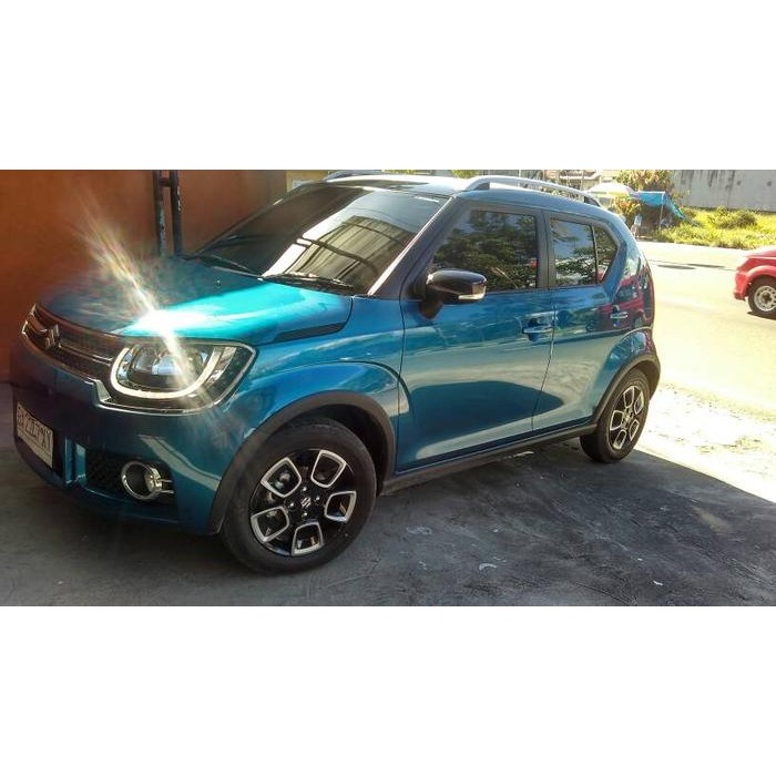 stiker decal Rim suzuki Ignis utk 4 pelek - Putih merah dll