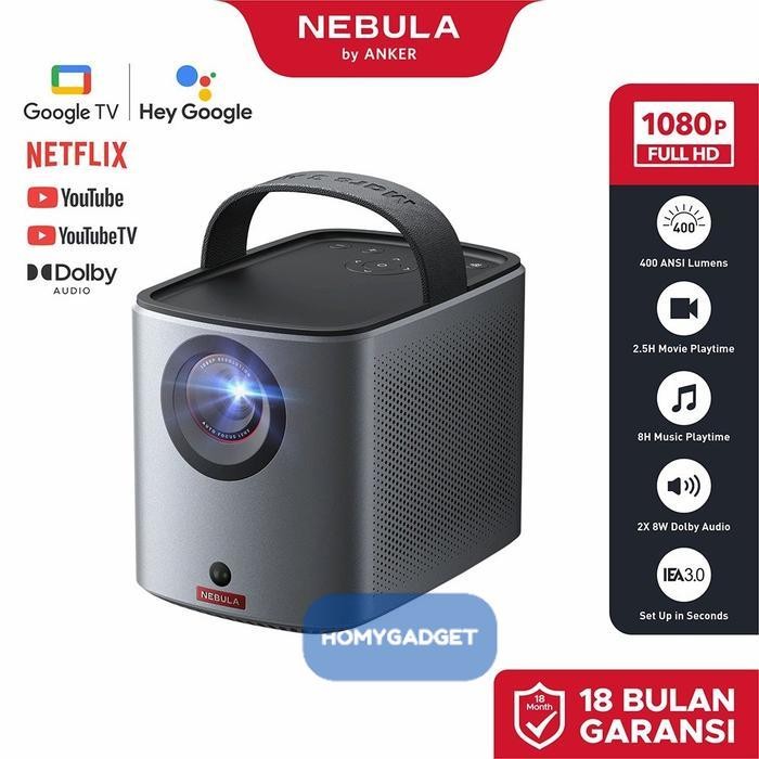 Anker Nebula Mars 3 Air 1080p Smart Mini Projector Portable Projector - D2325