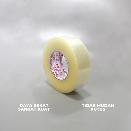 

Lakban Bening Clear Tape Opp 300 Yard Isolasi Packing Paking Kemasan Murah Kualitas Daimaru Nachi