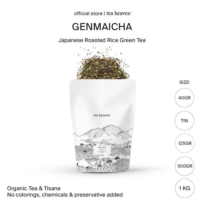 

Genmaicha Tea Roasted Rice Green Tea Teh Hijau Beras Jepang 250 gr - 1 kg