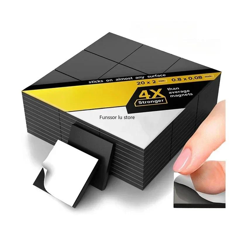 

Magnetic Squares Soft Magnetic Sheet Square Refrigerator Magnet Sticker Copperplate Paper Rubber Magnet Photo Magnetic Sticker