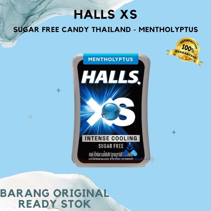 

Halls XS Free Sugar Candy. Permen Bebas Gula. Thailand - Mentholyptus - w&w