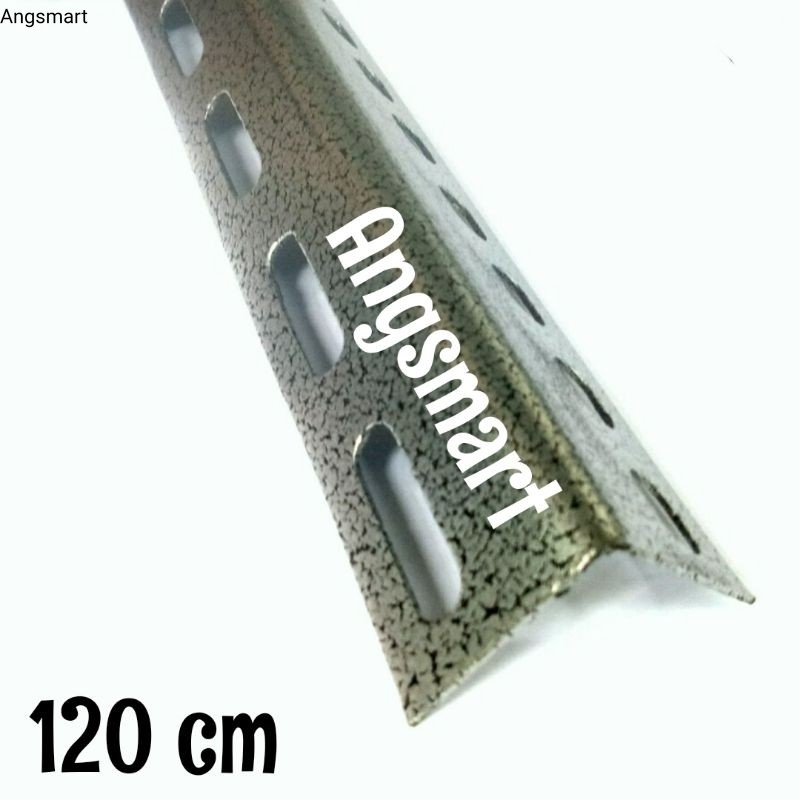 Rak Besi Siku Lubang 120 cm