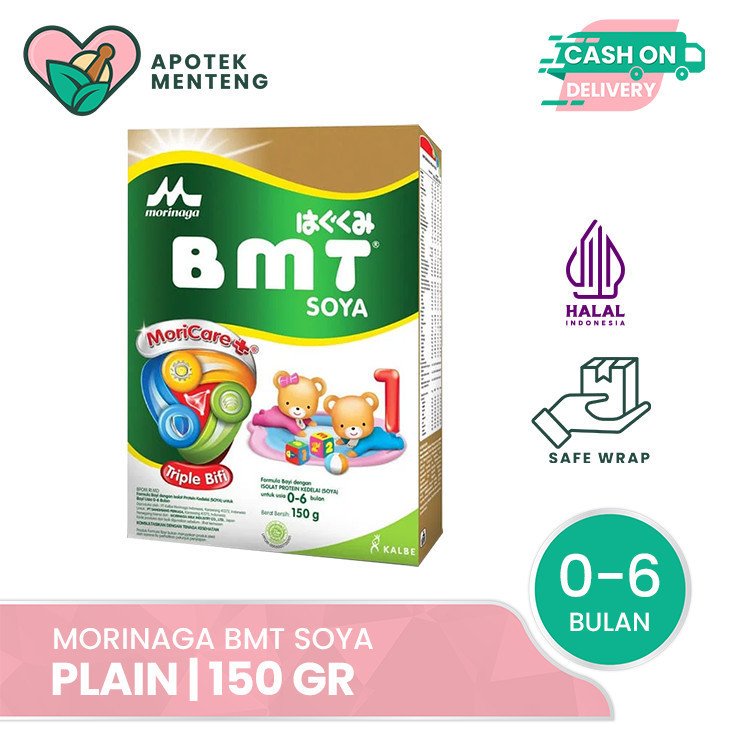 Morinaga BMT Soya 150 Gr - Susu Formula Bayi