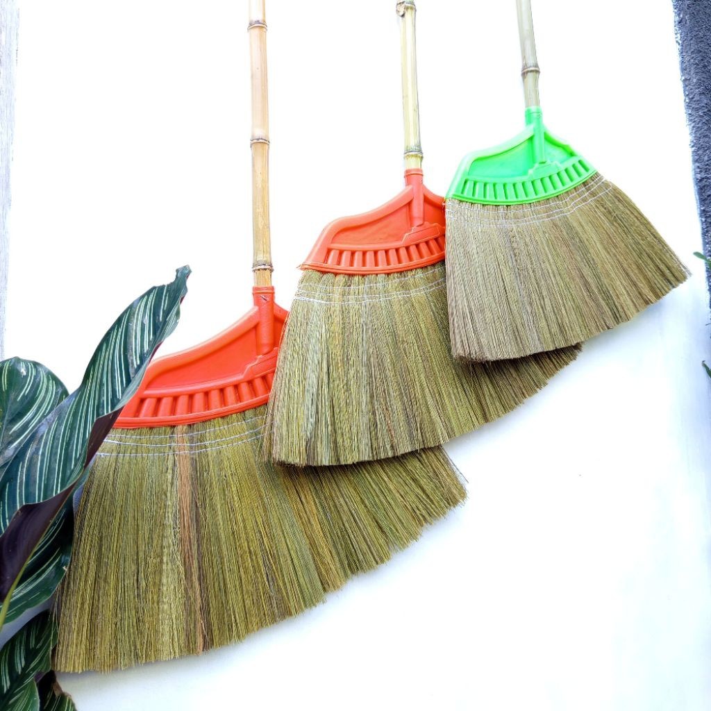 (SJP918) Grosir Sapu Premium Jogja Sapu Rayung Halus lembut sapu ijuk sapu lidi sapu lantai sapu ter