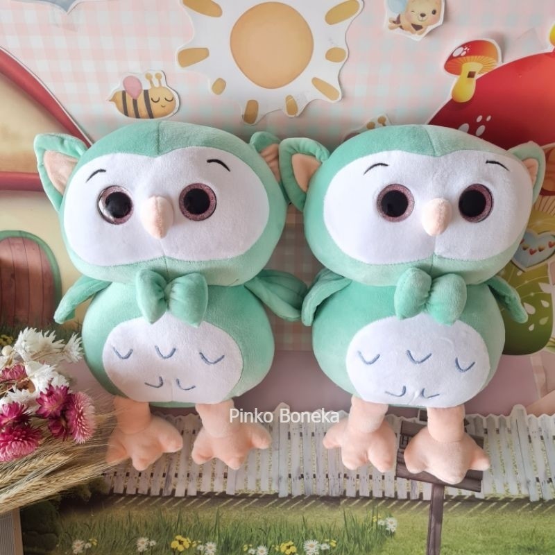 Boneka Sitting Owl Burung Hantu Lucu Lembut