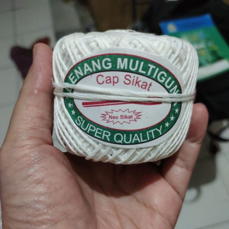 

Benang Kasur Rami Cap Sikat Jagung Tali Bangunan Bendera Warna Putih Tali Sol Tali Rami Benang Kasur