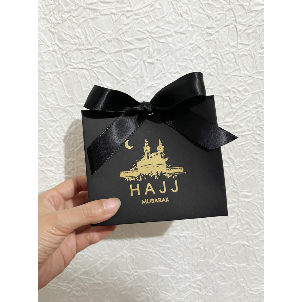 

Hajj Mubarak Candy Box Cookie Gift Bag Boxes | Muslim Islamic Ramadan Kareem Iftar Party | Happy Eid Al-Adha Festival Decoration