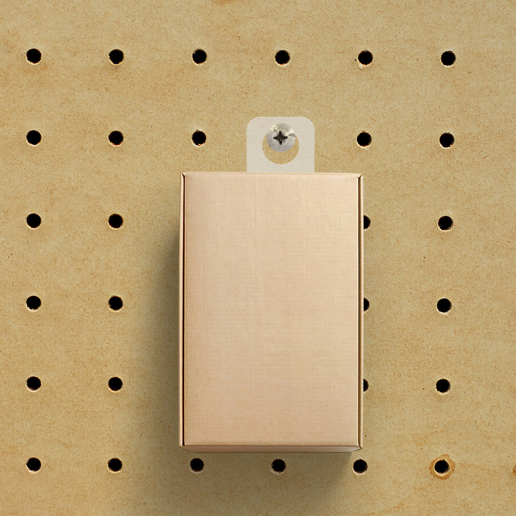 

500Pcs Transparent Self Adhesive Labels Round Hole Tags For Retail Display Craft Organization Solutions