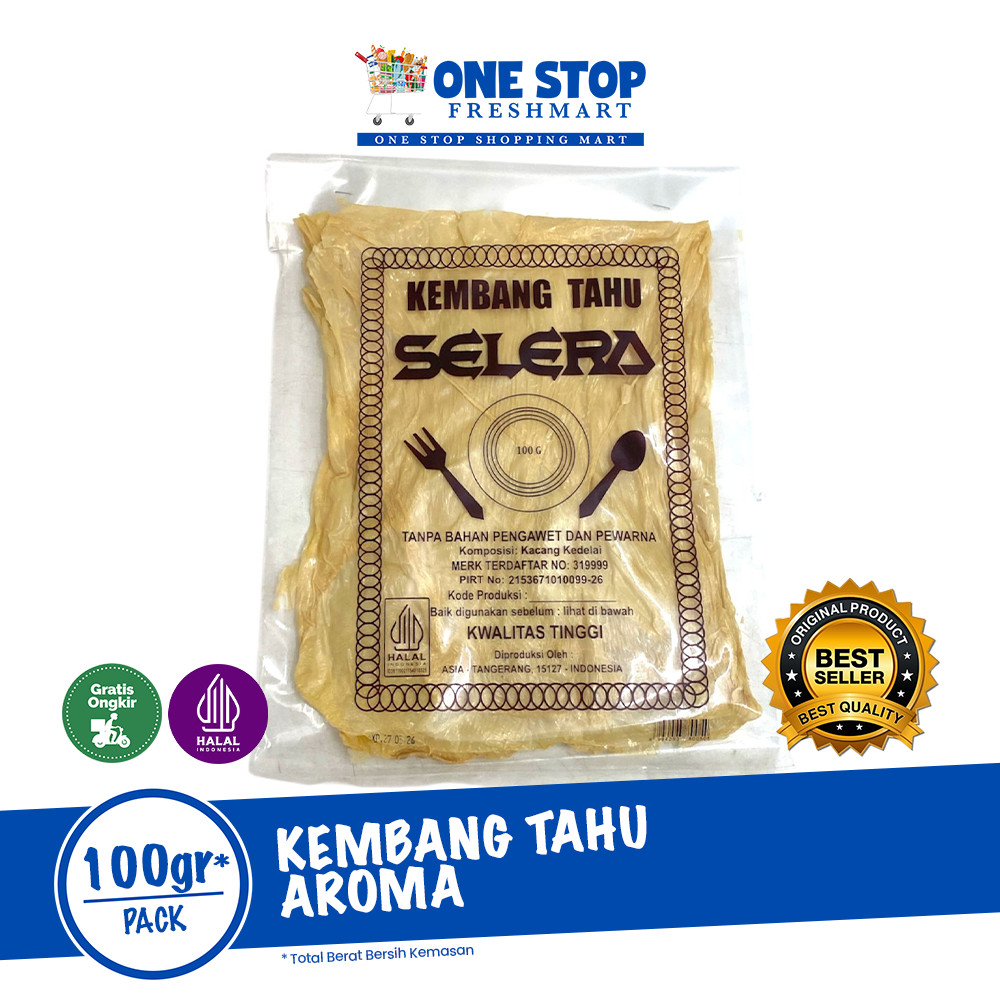 

KEMBANG TAHU SELERA CAP SENDOK GARPU 100GR