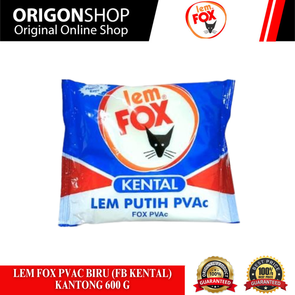 

Fox PVac Biru (FB Kental) Kantong 600g