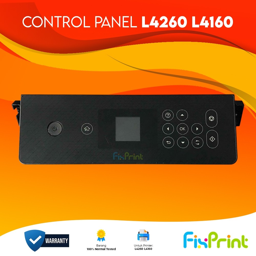 Control Panel Assembly Epson L4260 L4160 Used / Tombol Power Switch On Off Printer Epson L4260 L4160
