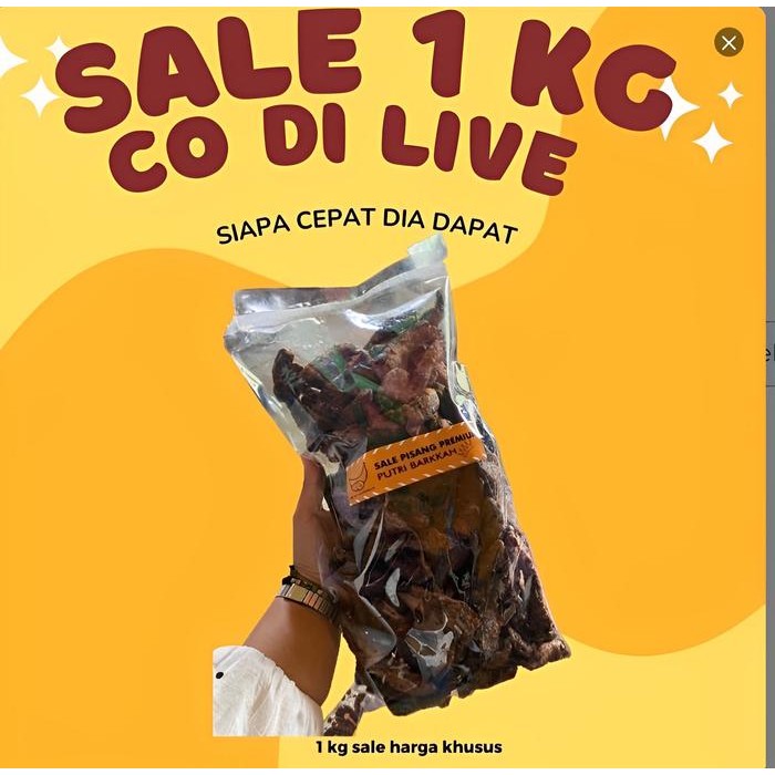 

SALE [EXclusive]- 1KG SALE GORENG Food Snacks Snack - -TERLARIS