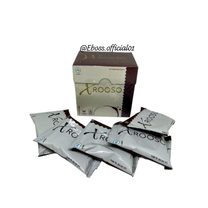 

XROOSO COFFEE KOPI XROOSO HARGA 1 BOX ISI 5 SACHET 100% ORIGINAL
