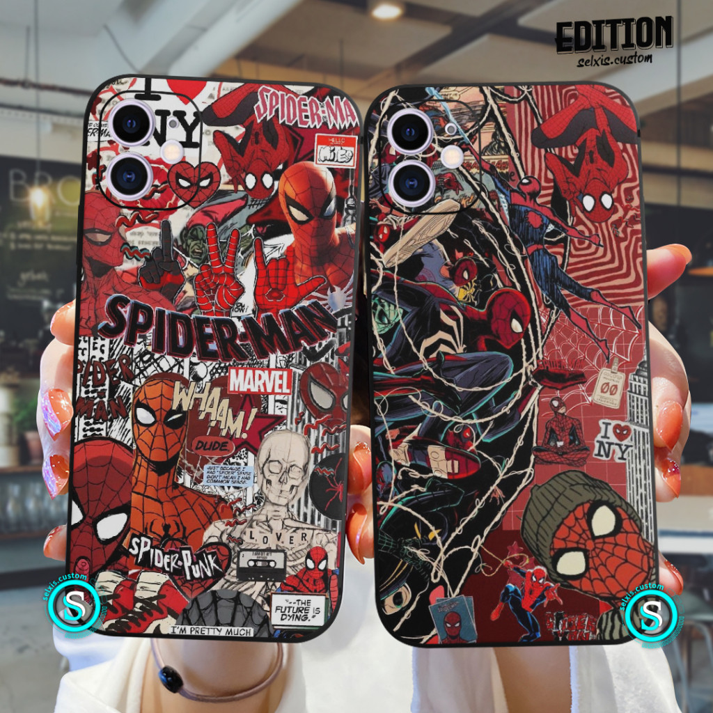 Phone case spiderman aesthetic for android iphone