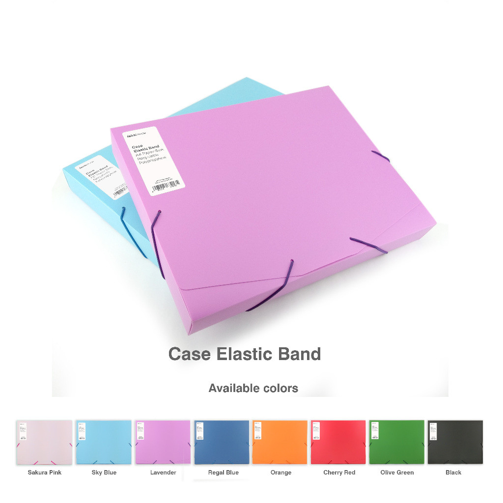 

PROMO Daiichi - Carry Case Box File Case Elastic Daiichi Folio/FC DPR2 Map Dokumen Tali Karet Elastis Tas Dokumen