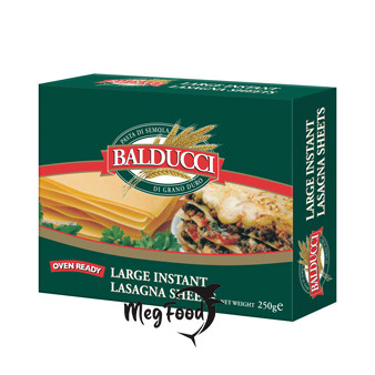 

Balducci Lasagna Sheet Instant 250 gram - Pasta Lasagna