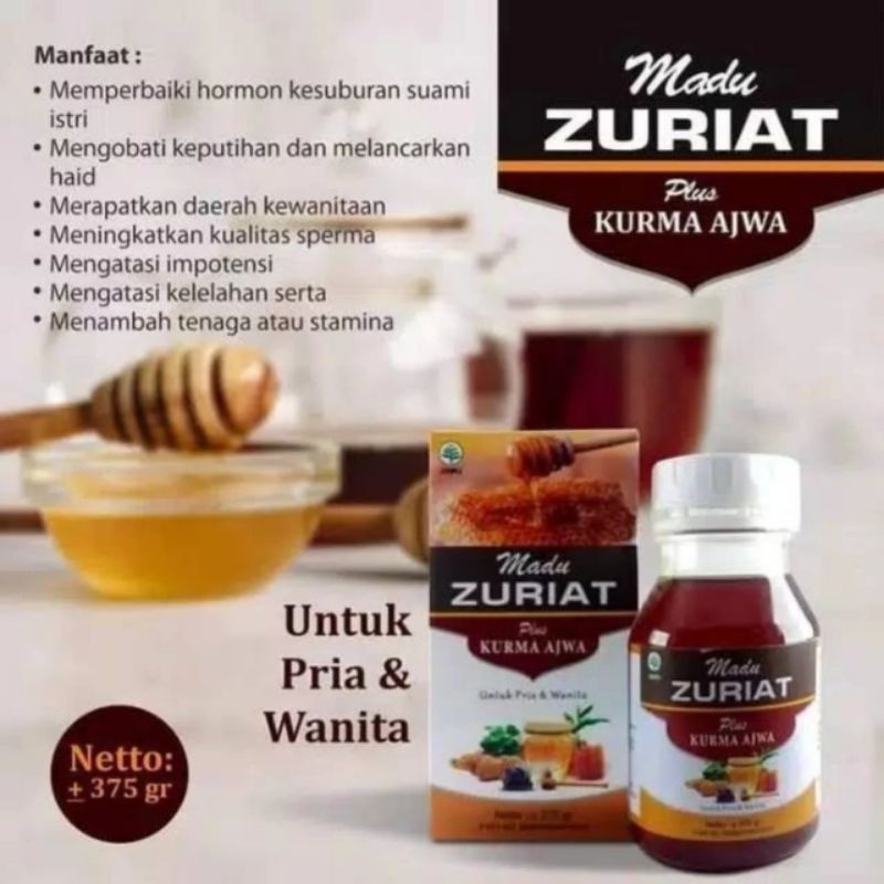 

PASTI MURAH - MADU ZURIAT PLUS KURMA AJWA //MADU PROMIL ZURIAT
