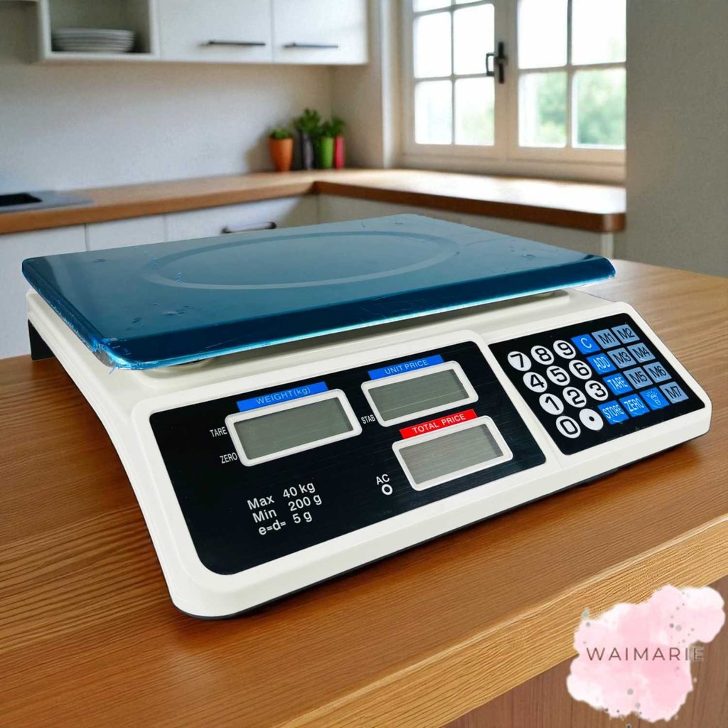 Protopic Timbangan Digital Buah Makanan Commercial Retail Scale 40kg - PT95