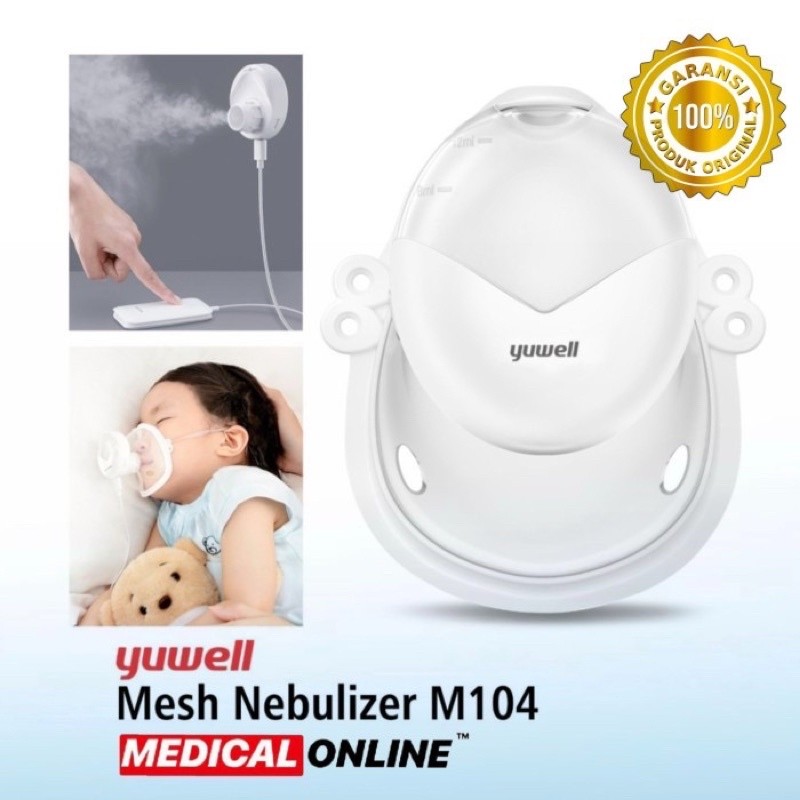 NEBULIZER YUWELL M104 MESH PORTABLE NEBULIZER ANAK DEWASA MEDICAL ONLINE