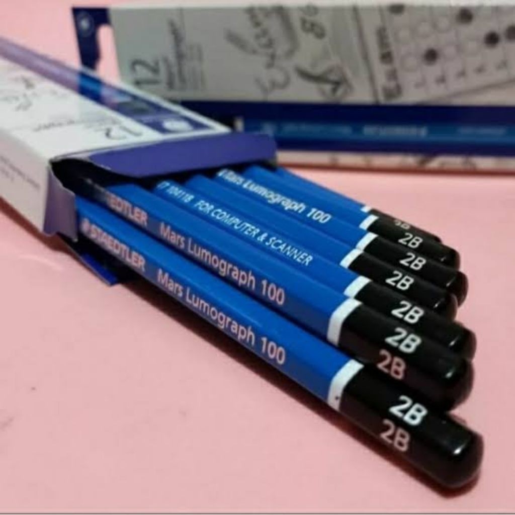 

PROMO!!! 1 PACK PENSIL STAEDLER 2B UJIAN COMPUTER (12PCS)-AURASTORE122