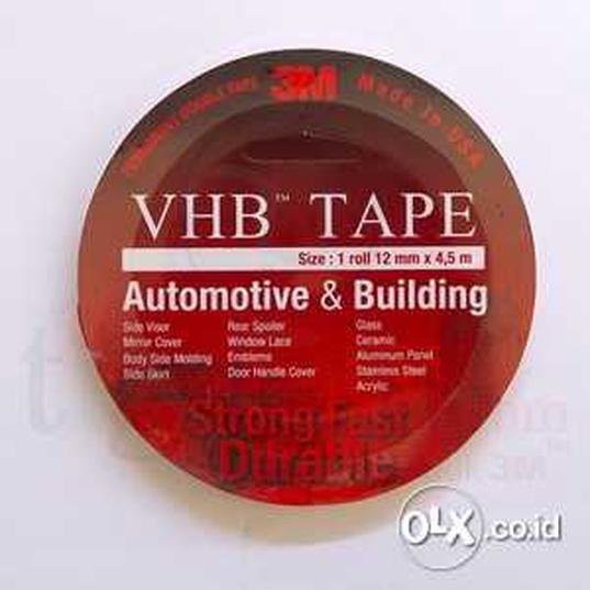 

JAMIN MURAH !!!Perekat 3M VHB Tape (Double Tape- 12mm x 4,5 m)(BISA LANGSUNG ORDER)