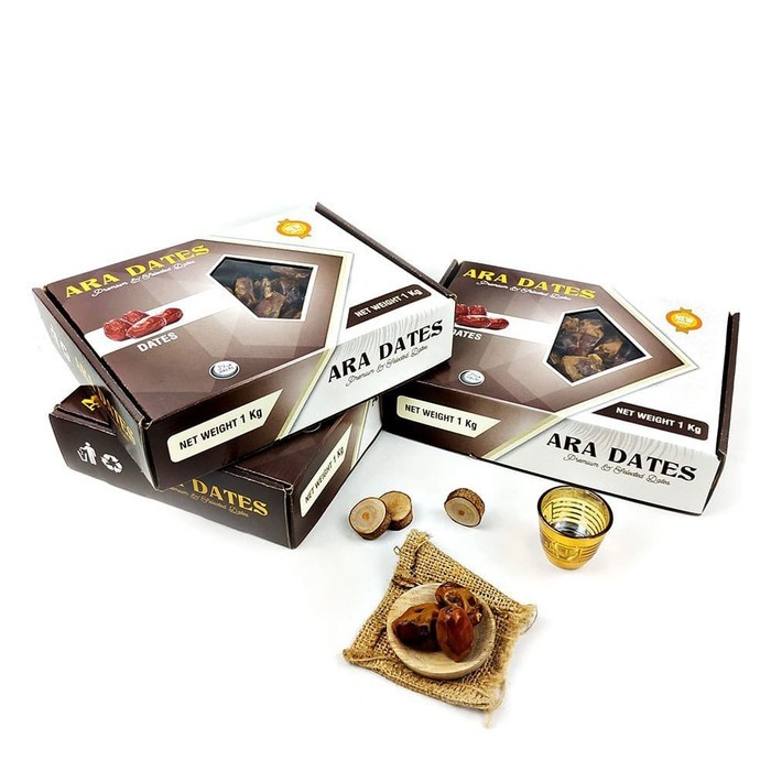 

Kurma Khalas Ara Dates 1 Kg Premium Kemtan best seller