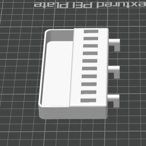 

Promo 3D Print Custom 10x USB Holder Dudukan Stand Organizer Papan Pegboard - Polos