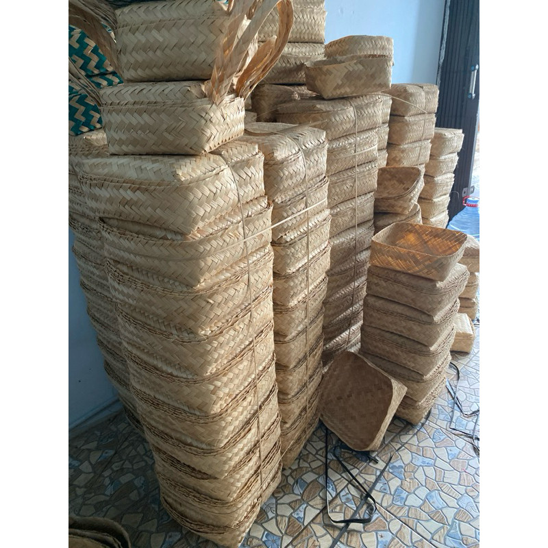 Besek Daging Besek Kurban Besek 18X18 Besek Bambu