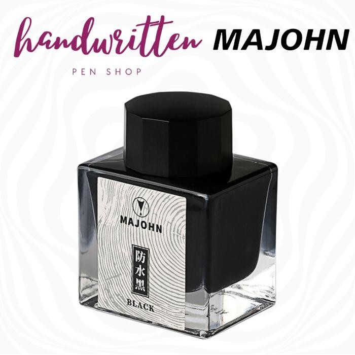 

PROMO AKSESORIES~[Terjangkau] MAJOHN Essential Writing & Drawing Fountain Pen Ink - Black 50ml