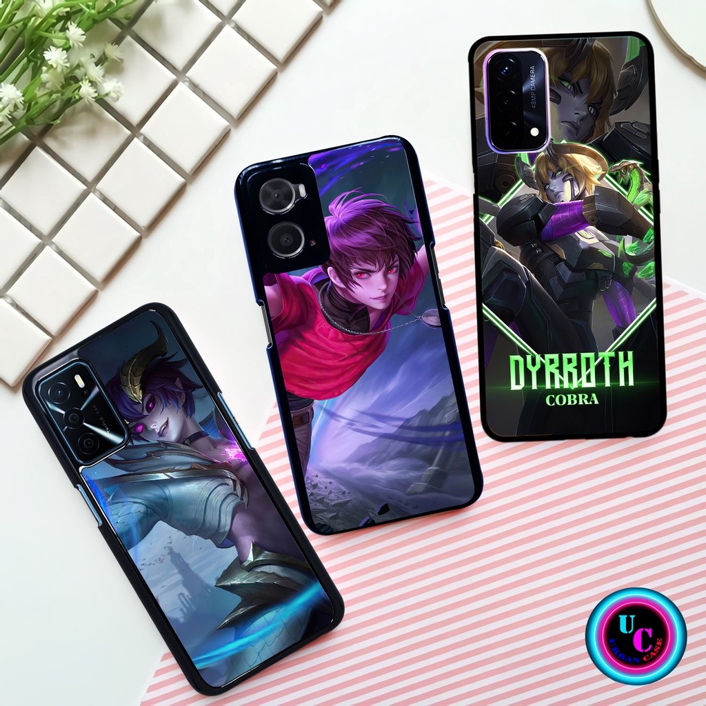 [OP60] Custom Case Glossy OPPO A1K - A3S - A5S - A11K - A12 - A15 - A15S A16 DYRROTH MOBILE LEGENDS