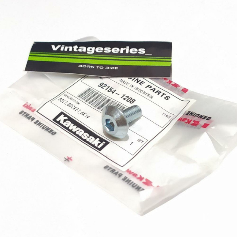 Baut Fairing NINJA RR  6x14 Ninja 150 RR New KGP 92154-1208