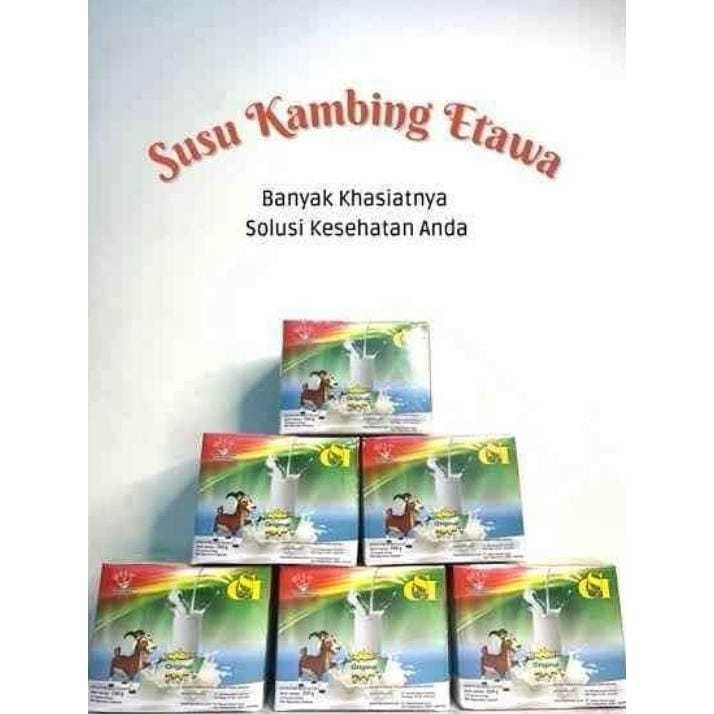 

MTBlazter - Susu Kambing Etawa Paket Hemat 5 Sachet - Susu Kesehatan Cocok untuk semua Usia