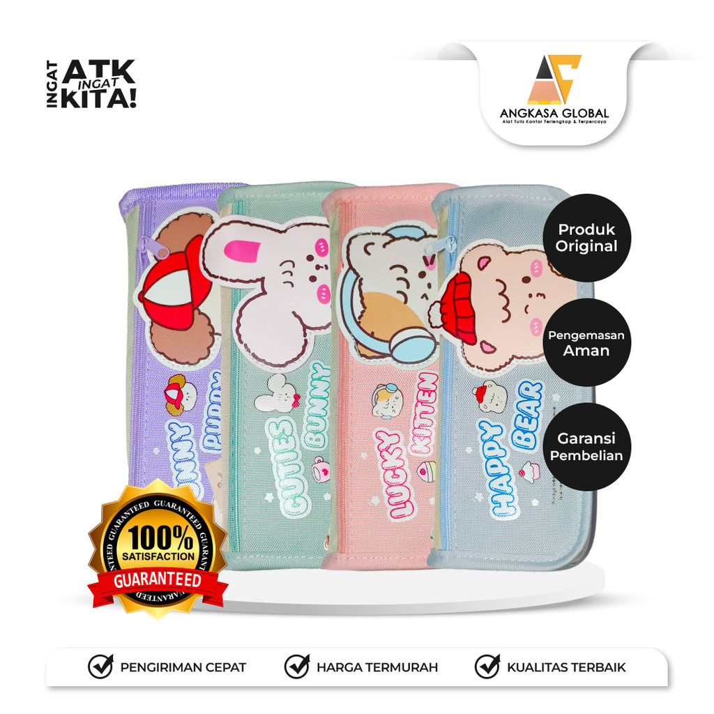 

KAYAGI TEMPAT PENSIL CUTE LUCKY KY-7907 (1PC)