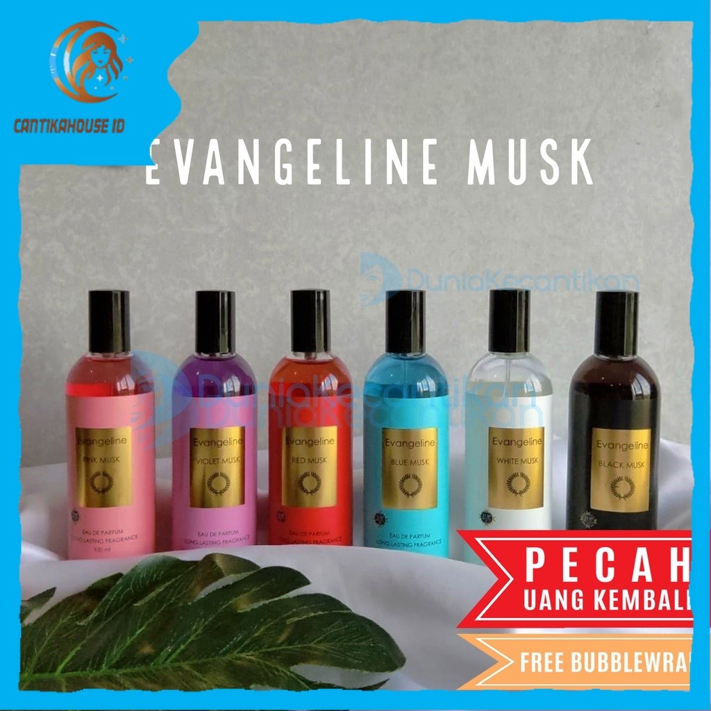 Parfum Evangeline Black Musk Series 100ml Eau De Parfume Tahan Lama Minyak Wangi Pria Farpum Wanita 