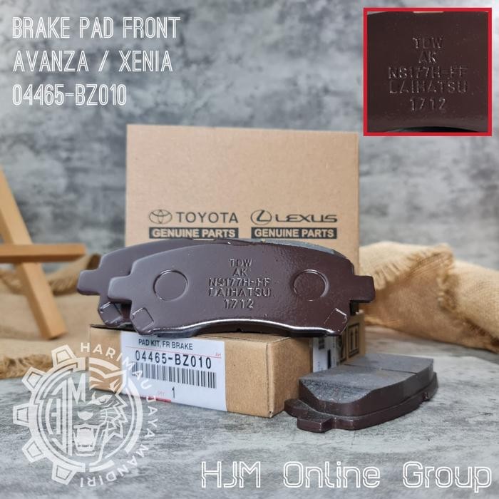 BRAKE DISC PAD - KAMPAS REM DEPAN AVANZA XENIA - TDW