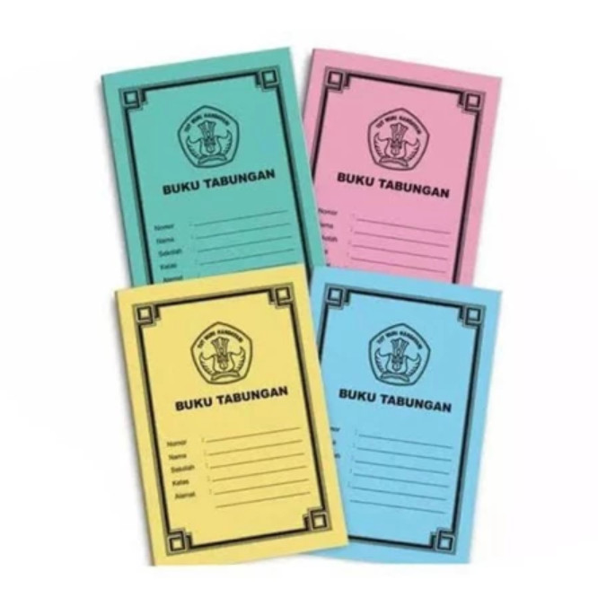 

Buku Tabungan Kecil (1 pack isi 10pcs) - BUKU TABUNGAN Simpanan Uang Keuangan Anak Sekolah Kecil