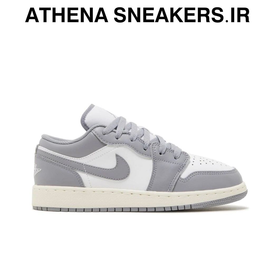 Sepatu Air Jordan 1 Low Vintage Grey BNIB Original