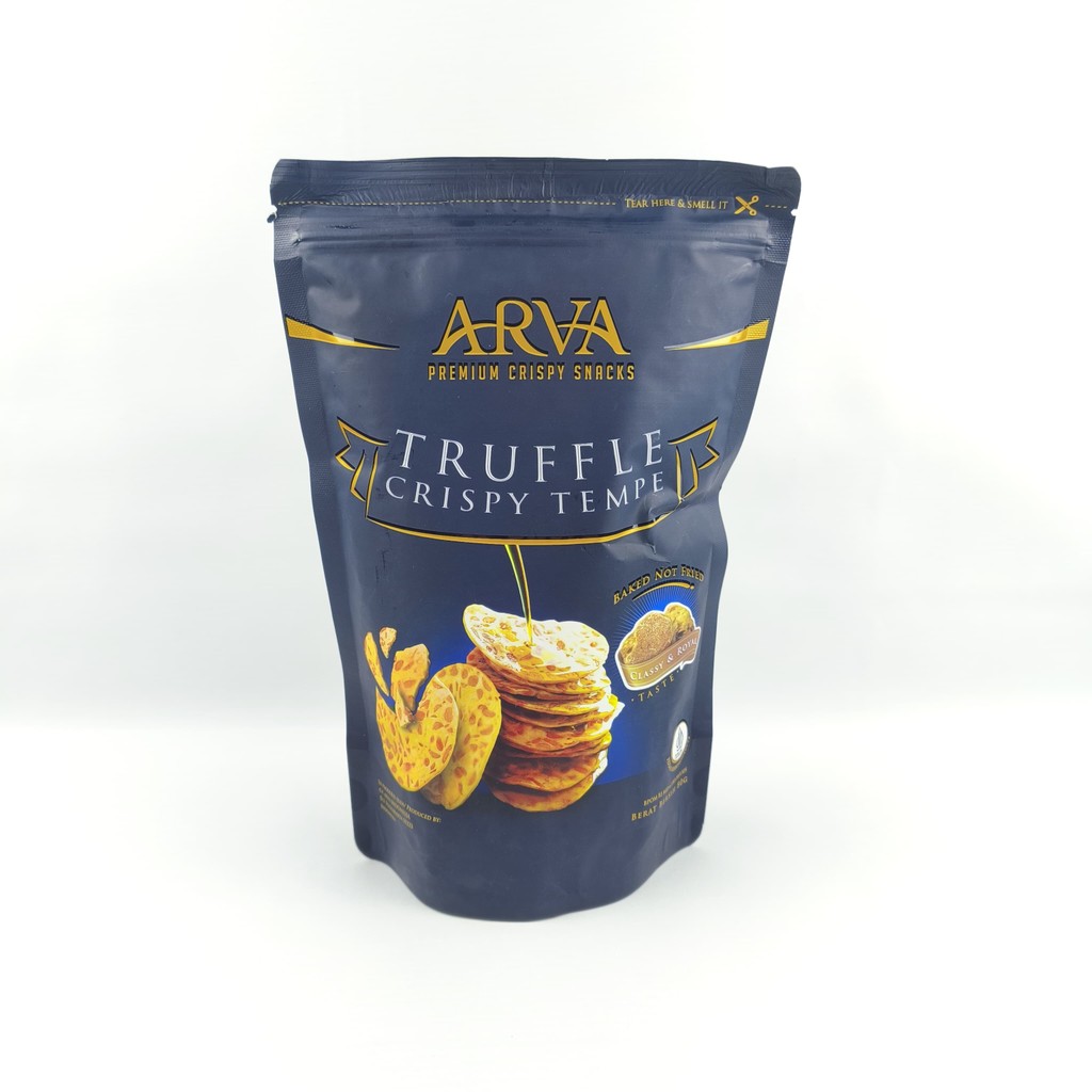 

Arva Truffle Crispy Tempe 80Gr Keripik Tempe